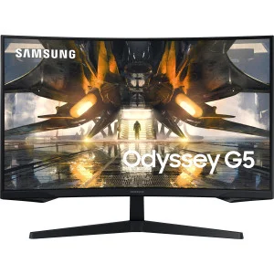 Монiтор Samsung 32" Odyssey G5 S27AG552EI (LS27AG552EIXCI) VA Black Curved Монiтор Samsung 32" Odyssey G5 S27AG552EI (LS27AG552EIXCI) VA Black Curved