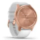 Смарт-часы Garmin Vivomove Style Style Rose Gold White Silicone (010-02240-20)