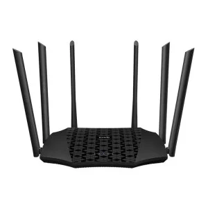 Бездротовий маршрутизатор Tenda AC21 (AC2033, 3xGE LAN, 1xGE WAN, Beamforming, 4x4 MU-MIMO, 6 внешних антенн)