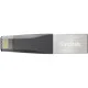Флеш-накопитель USB3.0 64GB Lightning SanDisk iXpand Mini Black/Silver (SDIX40N-064G-GN6NN)