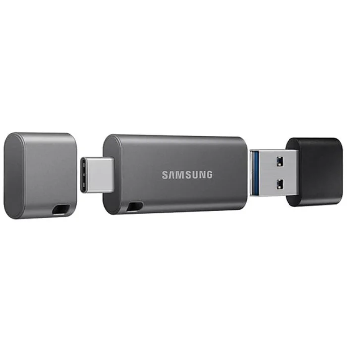 USB 3.1 256GB Type-C Samsung Duo Plus Grey (MUF-256DB/APC)