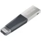Флеш-накопитель USB3.0 64GB Lightning SanDisk iXpand Mini Black/Silver (SDIX40N-064G-GN6NN)
