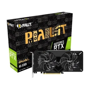 GF RTX 2060 6GB GDDR6 Dual Palit (NE62060018J9-1160A-1) GF RTX 2060 6GB GDDR6 Dual Palit (NE62060018J9-1160A-1)
