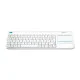Клавіатура бездротова Logitech K400 Plus White (920-007146)