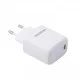 Сетевое зарядное устройство Maxxter (1USBх3А) QC3.0 White (WC-PD-CtL-01) + кабель Lightning
