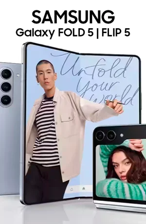 Скидки на телефоны Samsung Galaxy Fold 5 и Flip 5