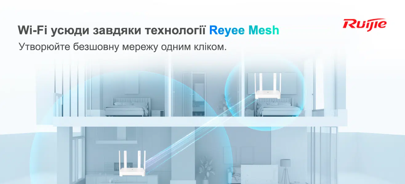 Бездротовий маршрутизатор Ruijie Reyee RG-EW1800GX PRO