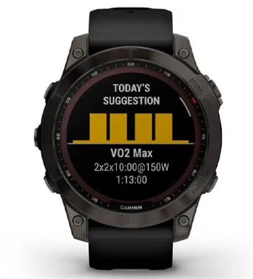 Смарт-часы Garmin Fenix 7 Sapphire Solar Black DLC Titanium with Black Band (010-02540-34)