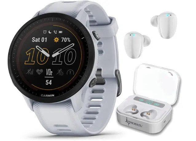 Смарт-годинник Garmin Forerunner 955 Solar White (010-02638-01)