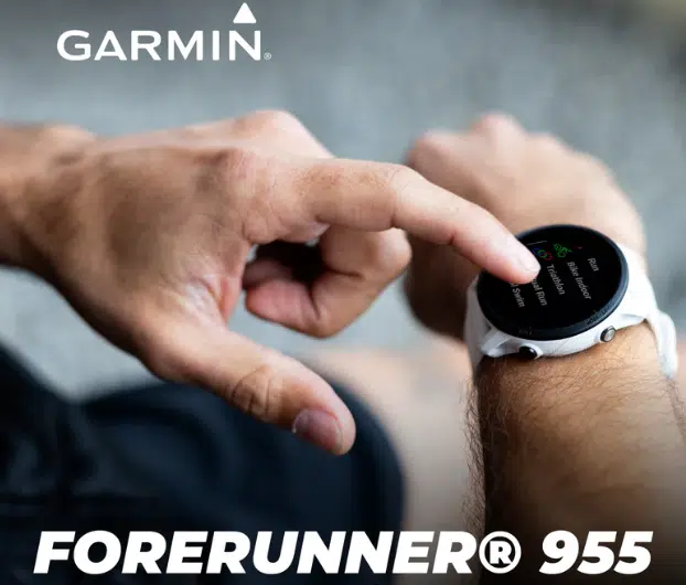 Смарт-годинник Garmin Forerunner 955 Solar White (010-02638-01)