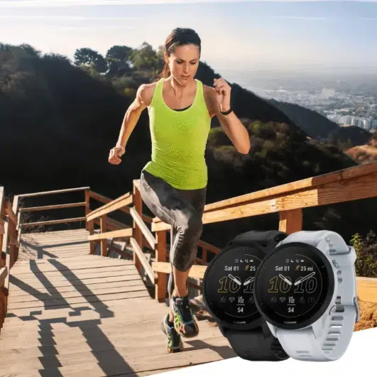 Смарт-годинник Garmin Forerunner 955 Solar White (010-02638-01)