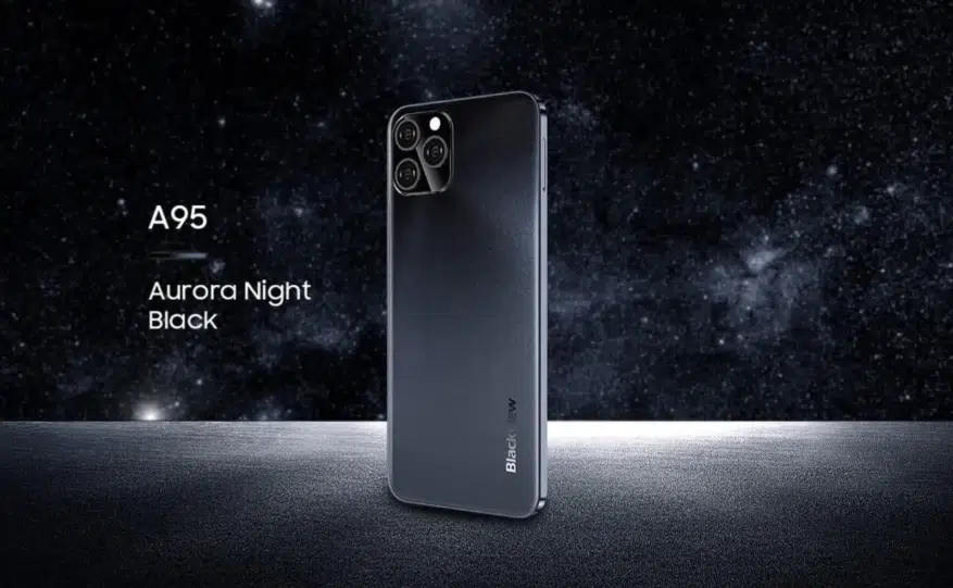 Смартфон Blackview A95 8/128GB Dual Sim Aurora Night Black