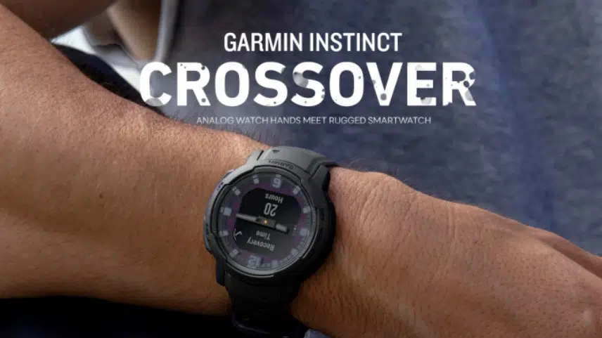 Смарт-часы Garmin Instinct Crossover Solar Graphite (010-02730-01)