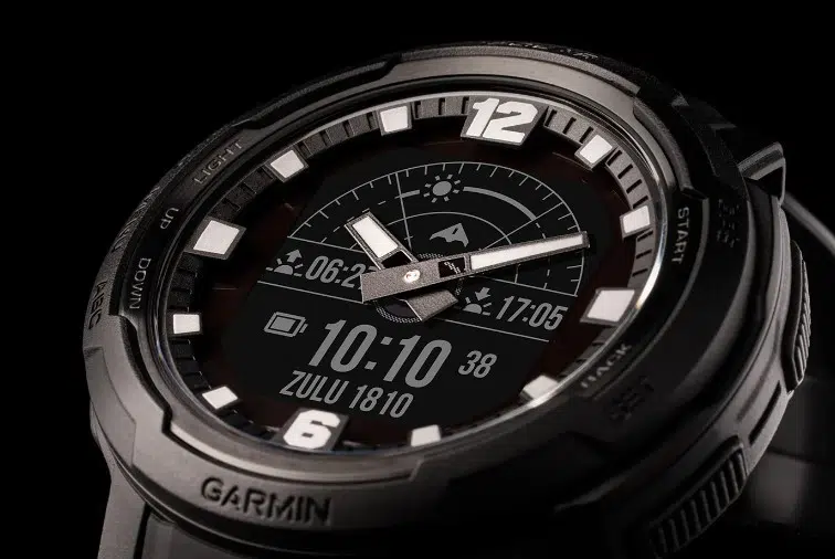 Смарт-годинник Garmin Instinct Crossover Solar Graphite (010-02730-01)