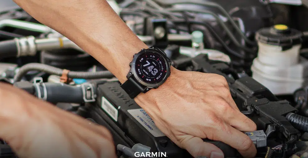 Смарт-годинник Garmin Fenix 7X Sapphire Solar Black DLC Titanium with Black Band (010-02541-45)