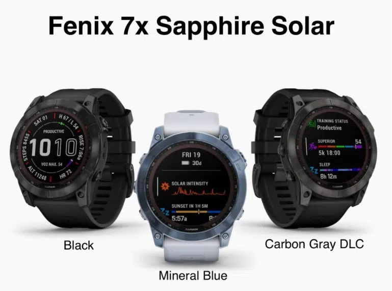 Смарт-годинник Garmin Fenix 7X Sapphire Solar Black DLC Titanium with Black Band (010-02541-45)