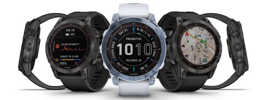 Смарт-часы Garmin Fenix 7X Sapphire Solar Black DLC Titanium with Black Band (010-02541-45)