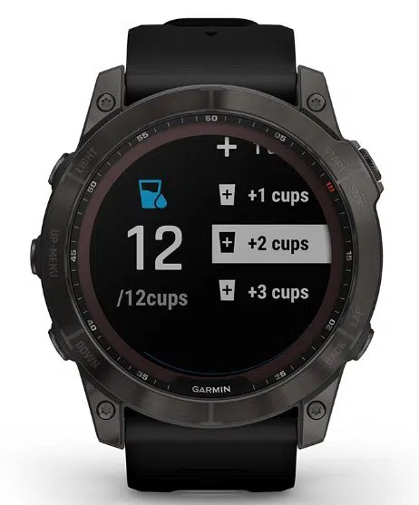 Смарт-годинник Garmin Fenix 7X Sapphire Solar Black DLC Titanium with Black Band (010-02541-45)