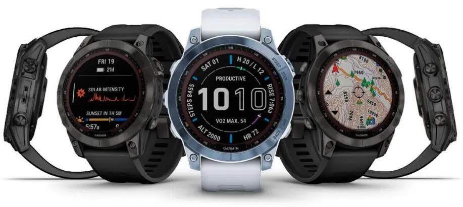 Смарт-годинник Garmin Fenix 7X Sapphire Solar Black DLC Titanium with Black Band (010-02541-45)